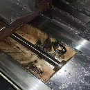 出售:2014年云機850立式加工中心，發那科系統，三軸硬軌，可以試.