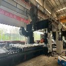 剛剛買下海天4028龍門加工中心 工作臺2X4 門寬2.8米 帶刀庫 帶全.