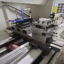 2022年寶雞HK80數控車床，帶兩個中心架，加工長度2米.
