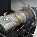 斗山2450車床，10寸卡盤，12工位刀塔，帶尾座，帶油霧.