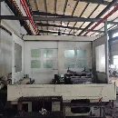 日本日立精機HG800臥式加工中心 系統升級發那科MF普拉斯 工作臺8.