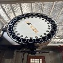 武漢華佑重型1060加工中心，新代21A系統，三軸線.