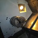 同款兩臺斗山PUM215精品車床己到倉庫、8寸卡盤、12工.