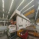 金豐四點壓力機全自動沖壓流水生產線全封閉，全自動化.