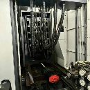 蘇州紐威HM503T臥加雙工作臺交換三軸滾柱導軌發那科0i.