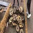 俄羅斯產滾齒機，3.2米滾齒機，36模卡盤直徑2.8米，加.