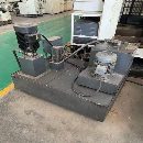 杭州友佳NBP800A立式加工中心，同款2臺(tái)三軸硬軌機(jī)，刀.