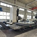 中捷6513數控刨臺鏜床。工作臺1.6米1.8米，三軸行程XY.