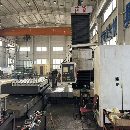 中捷6513數控刨臺鏜床。工作臺1.6米1.8米，三軸行程XY.