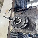 中捷6513數控刨臺鏜床。工作臺1.6米1.8米，三軸行程XY.