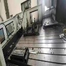 定位湖南工 廠，國盛4027龍門一臺，工作臺2米4米，門.