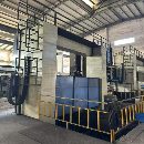福建成功DVT4米立車。加工高度3.15米，卡盤直徑3.15米.