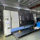 斗山PUMA600L數控車床，12工位刀架，液壓中心架，高低.