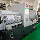 同款兩臺日本津上走心機B0325-II，棒料通過尺寸32mm，.