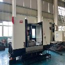 全新安裝未用喬峰JHT-800單臺臥式加工中心，三軸行程X.