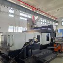 2019年出廠臺灣原裝高明KMC-2000SV龍門加工中心，工作.