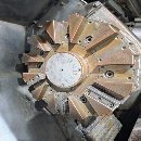 韓國起亞SKT100Z斜軌數控車床.發那科TD系統.進口6寸中.