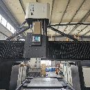 南通國盛3028龍門加工中心，2023年設備，帶全自動銑頭.