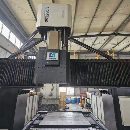 南通國盛3028龍門加工中心，2023年設備，帶全自動銑頭.