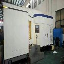 剛剛拿下基本全新安裝少用沈陽(yáng)HMC-80Q單臺(tái)臥式加工中.
