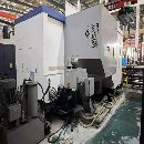 基本全新安裝少用沈陽HMC-80Q單臺臥式加工中心，三軸.
