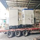 基本全新安裝少用沈陽HMC-80Q單臺臥式加工中心，三軸.