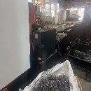 新定紐威4033龍門加工中心一臺，方滑枕工作臺2米4米，.
