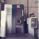 二手日本原裝進口倉敷臥式鏜銑加工中心-KBM-11X帶旋轉臺和W軸
